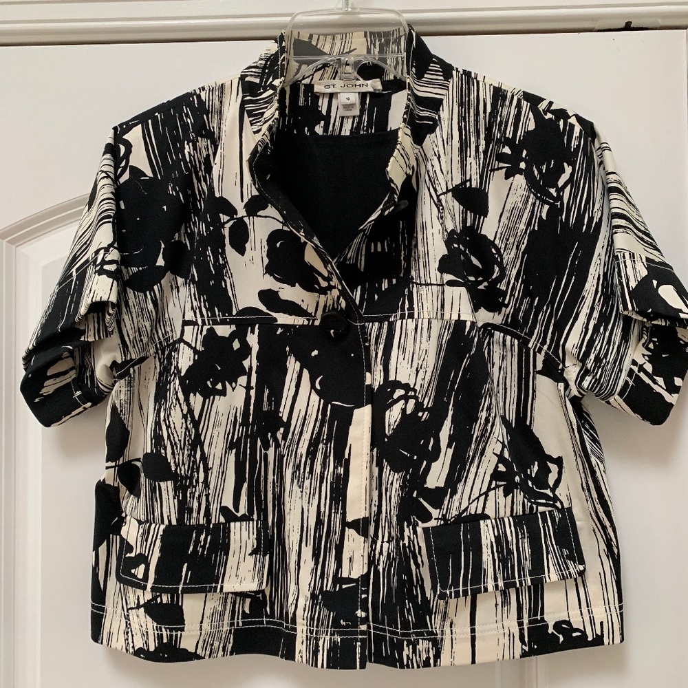 St John cropped jacket size 10